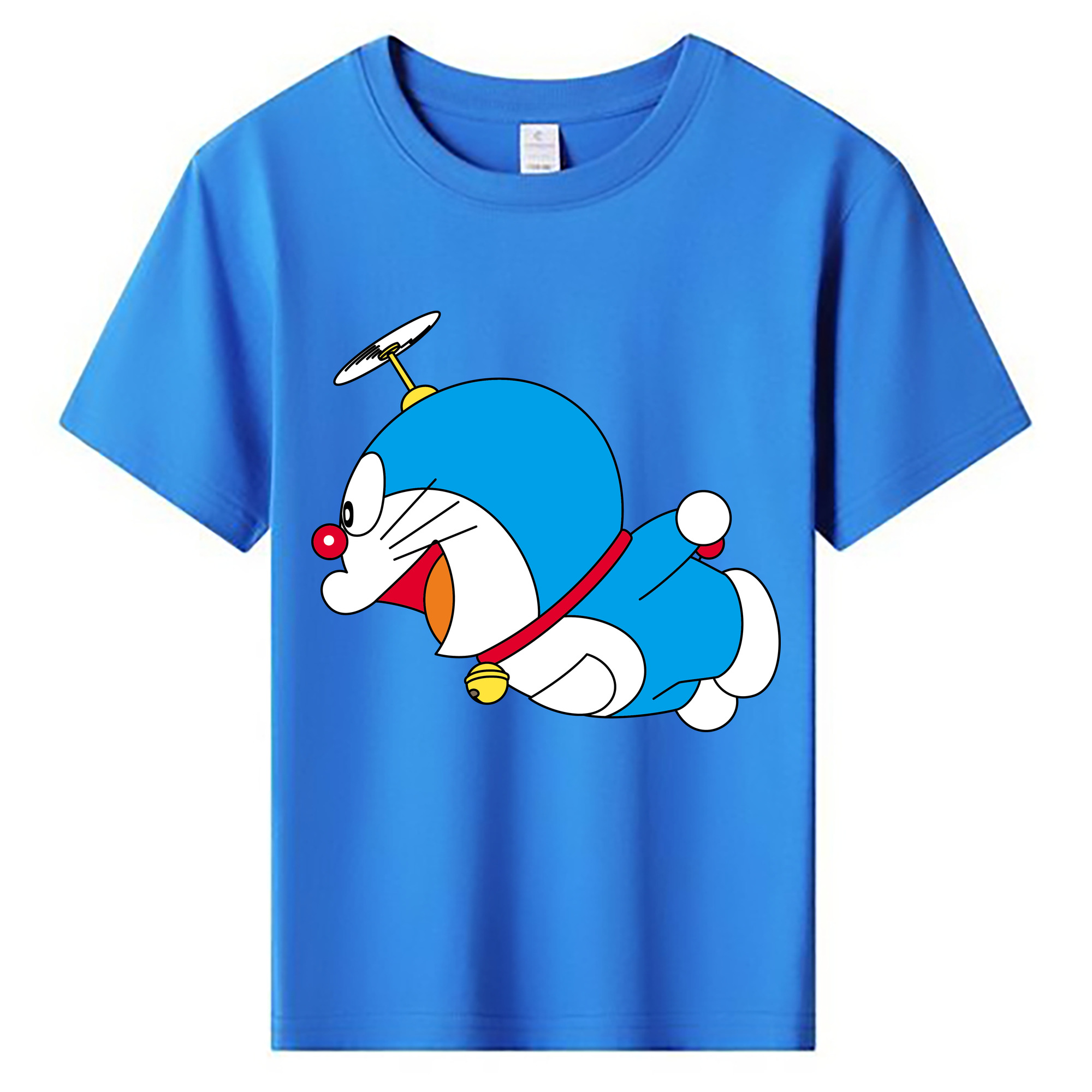 （画像用） ドラえもん Doraemon 綿100％キッズTシャツ（フロントプリント）